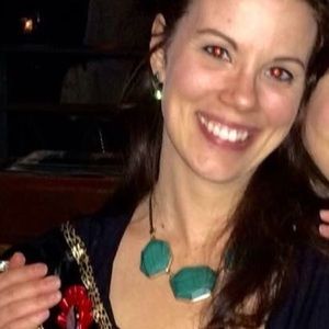 Chloe + Isabel green and gold statement necklace